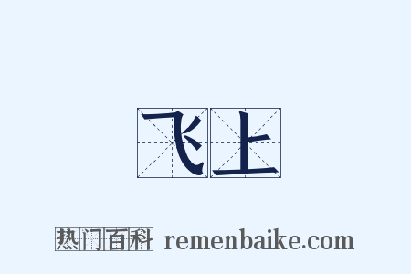 飞上是什么意思的图片